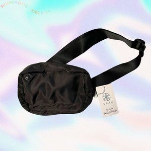 Gaiam Cute & Casual Black Sidekick Waist Pack